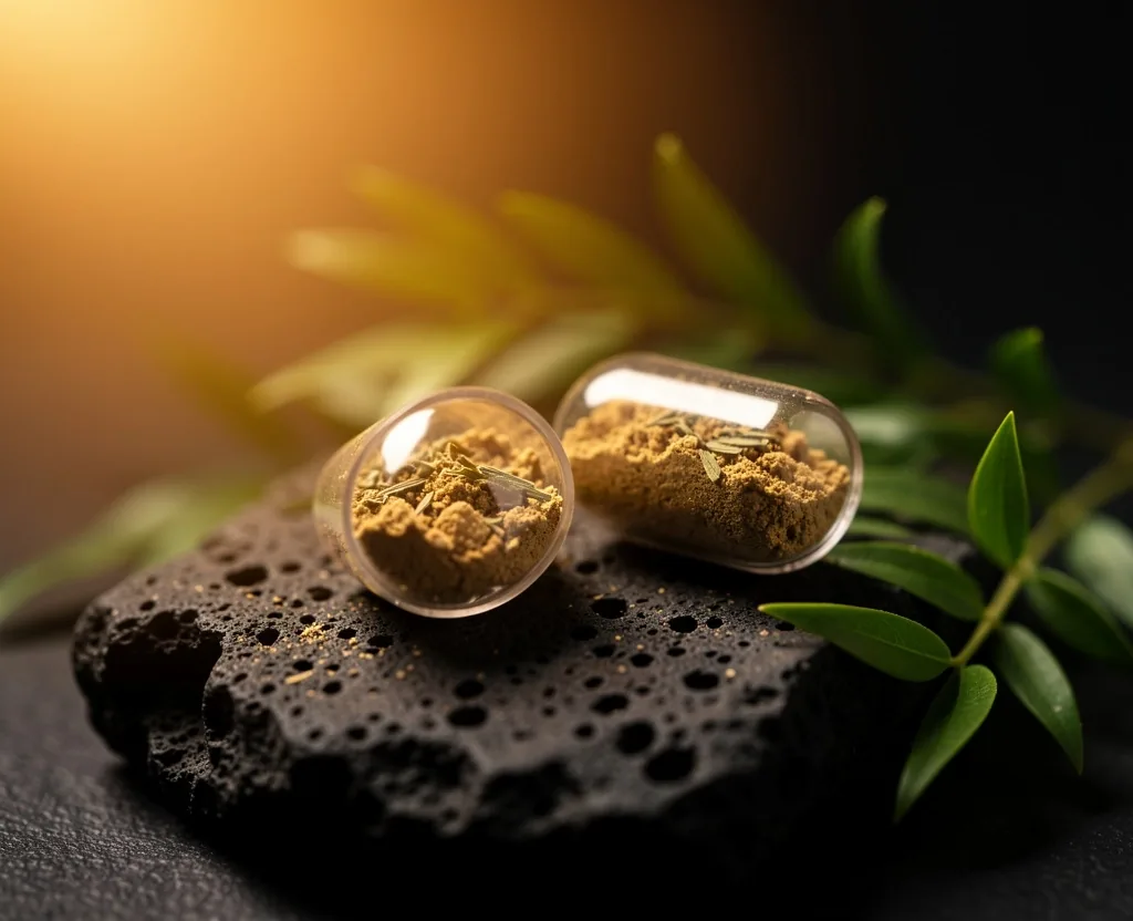 Natural daily wellness capsules for men from Herbal Pria
